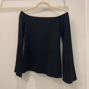 Banana Republic Off-The-Shoulder Bell-Sleeve Blouse